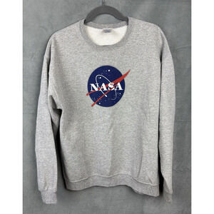 Jerzees Nublend Kennedy Space Center NASA Sweatshirt Pullover Men’s Large